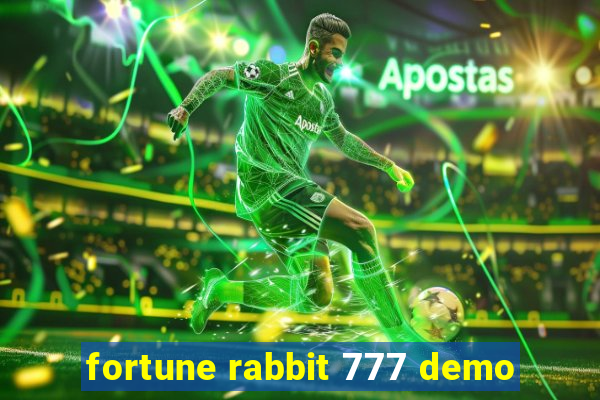 fortune rabbit 777 demo