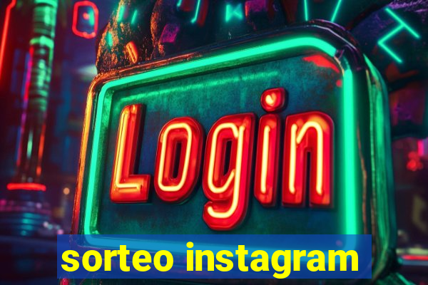 sorteo instagram