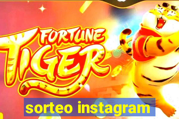 sorteo instagram