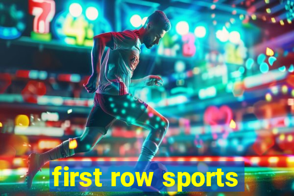 first row sports