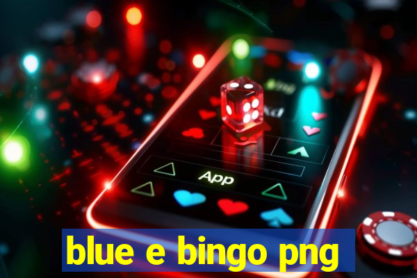 blue e bingo png