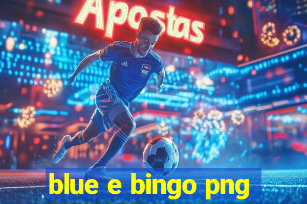 blue e bingo png