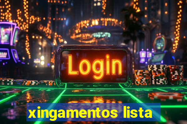 xingamentos lista