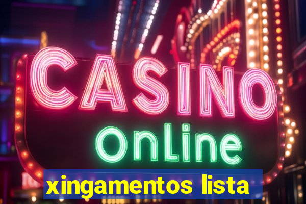 xingamentos lista