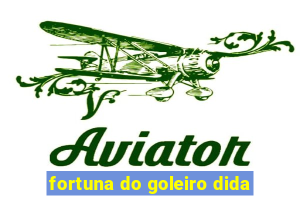 fortuna do goleiro dida