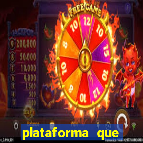 plataforma que deposita 5 reais