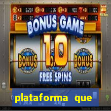 plataforma que deposita 5 reais