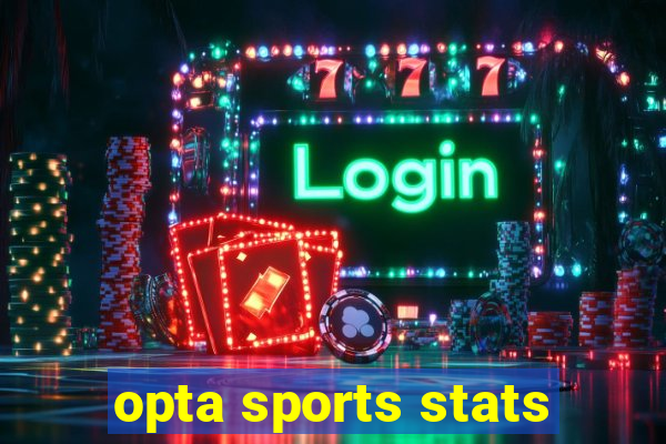 opta sports stats