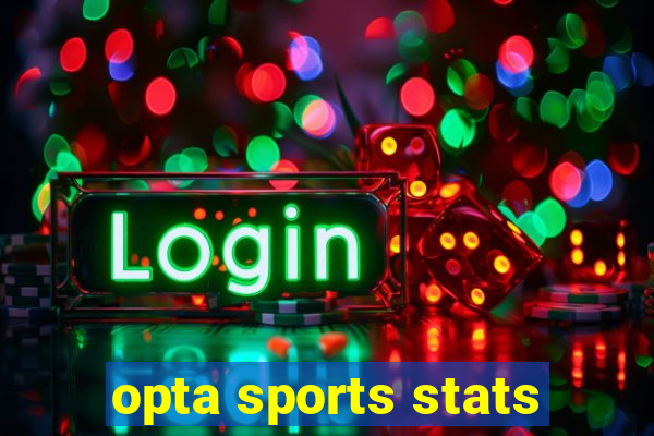 opta sports stats