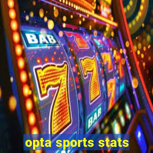 opta sports stats