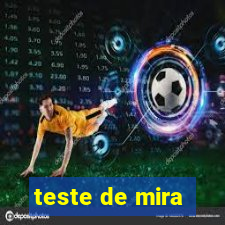 teste de mira