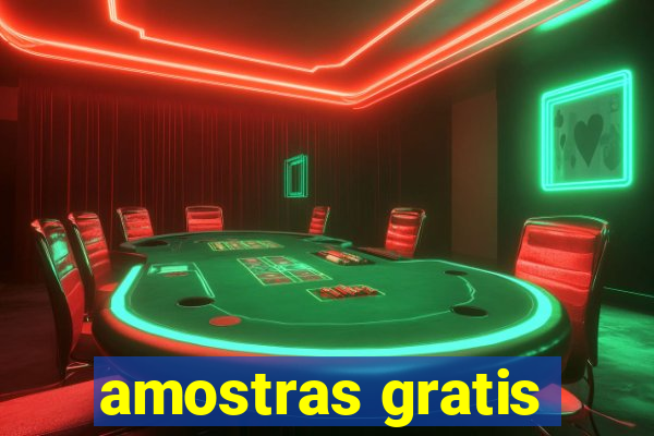 amostras gratis