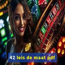 42 leis de maat pdf