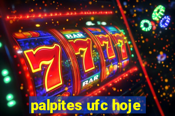 palpites ufc hoje