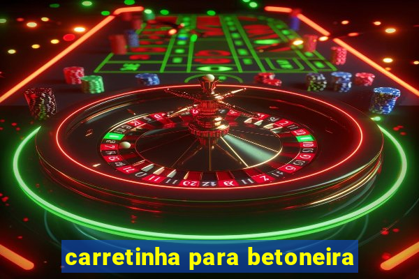 carretinha para betoneira