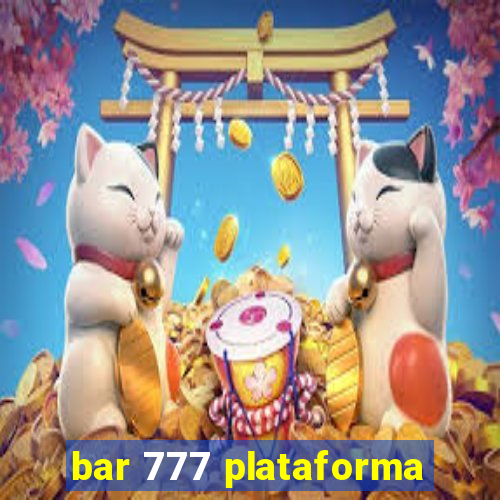 bar 777 plataforma