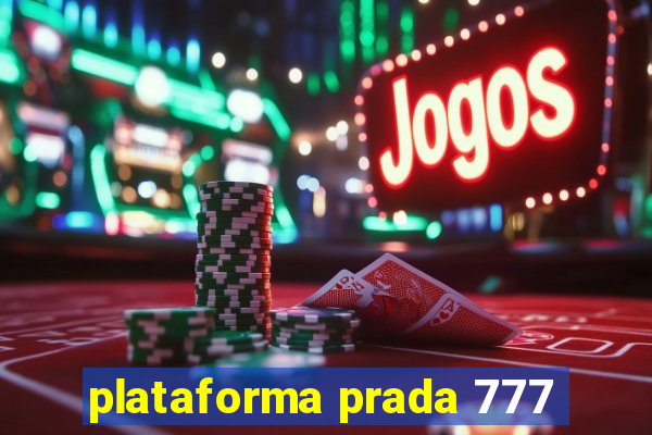 plataforma prada 777