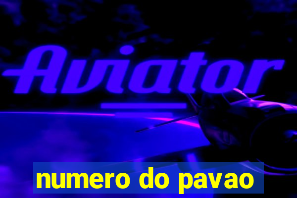 numero do pavao