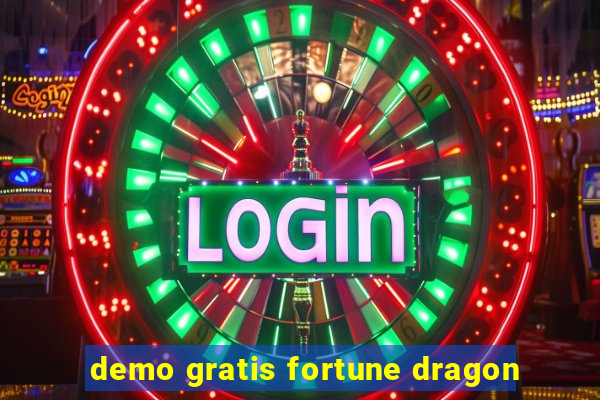 demo gratis fortune dragon