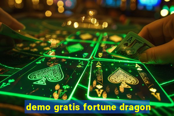 demo gratis fortune dragon