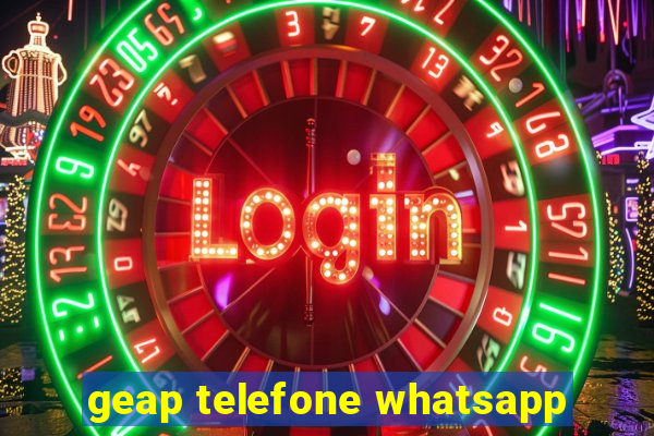 geap telefone whatsapp