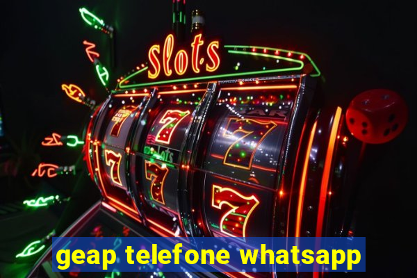 geap telefone whatsapp