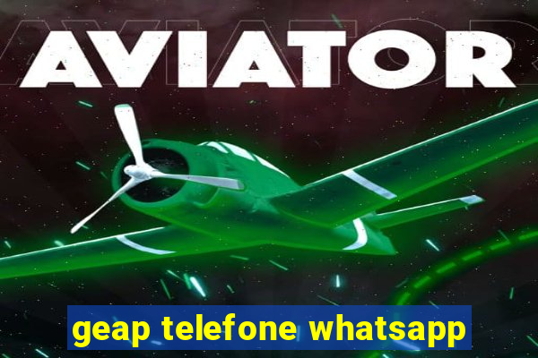 geap telefone whatsapp