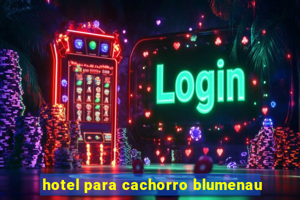 hotel para cachorro blumenau