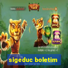 sigeduc boletim