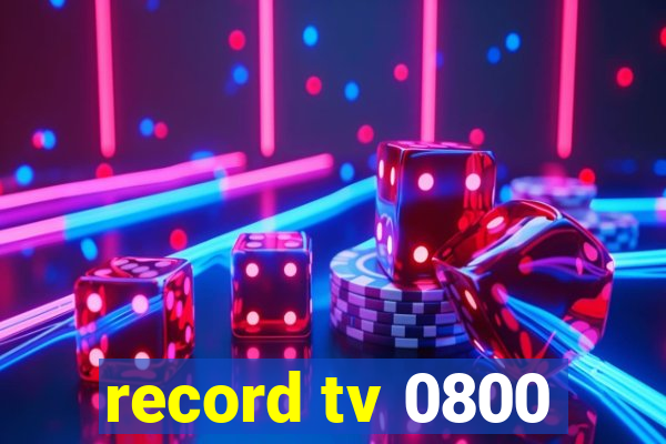 record tv 0800