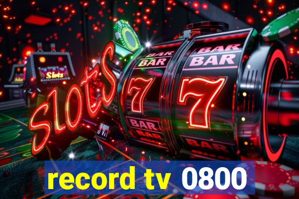 record tv 0800