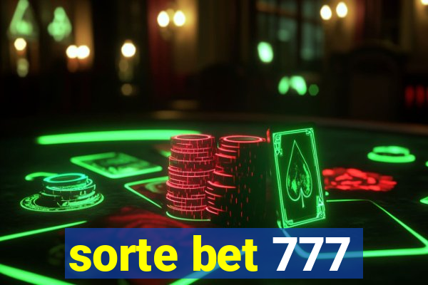 sorte bet 777