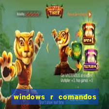 windows r comandos para limpar