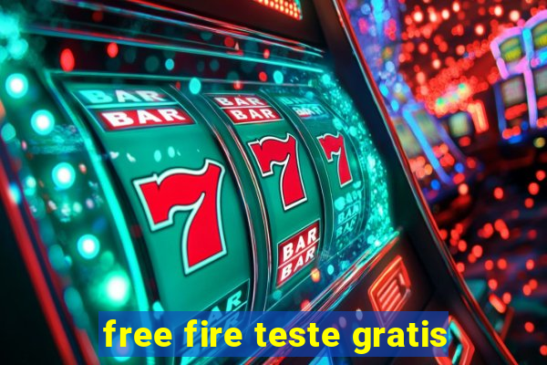 free fire teste gratis