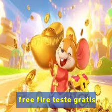 free fire teste gratis