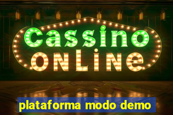 plataforma modo demo