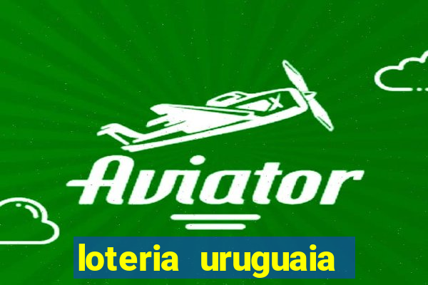 loteria uruguaia das 21 horas