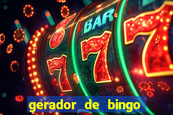 gerador de bingo de palavras