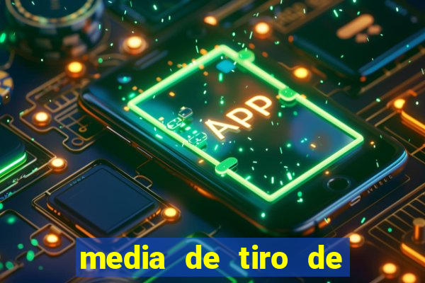 media de tiro de meta por jogo