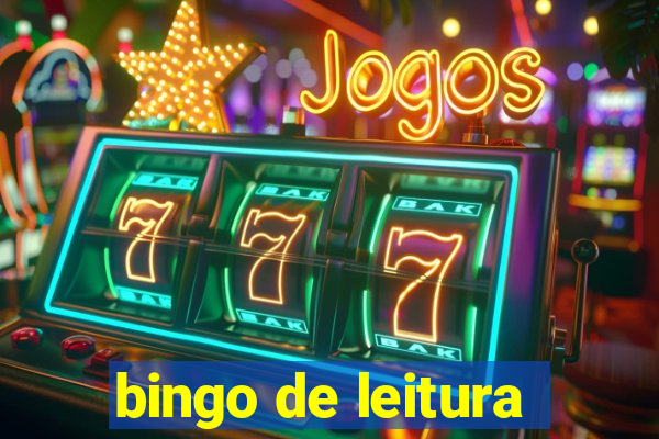 bingo de leitura