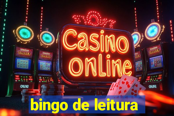 bingo de leitura