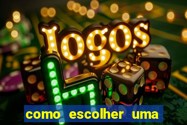 como escolher uma boa cartela de bingo