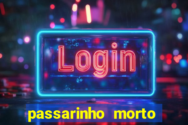 passarinho morto significado espiritual