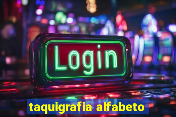 taquigrafia alfabeto