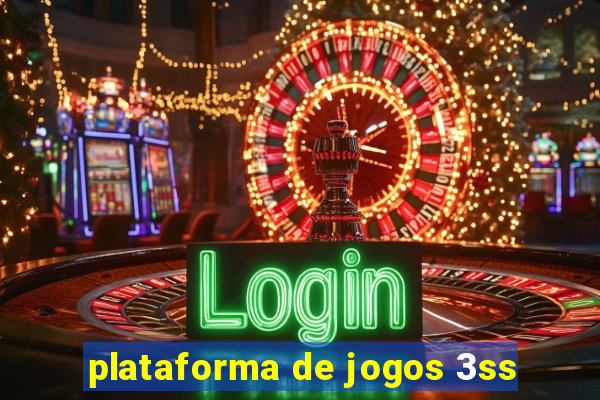 plataforma de jogos 3ss