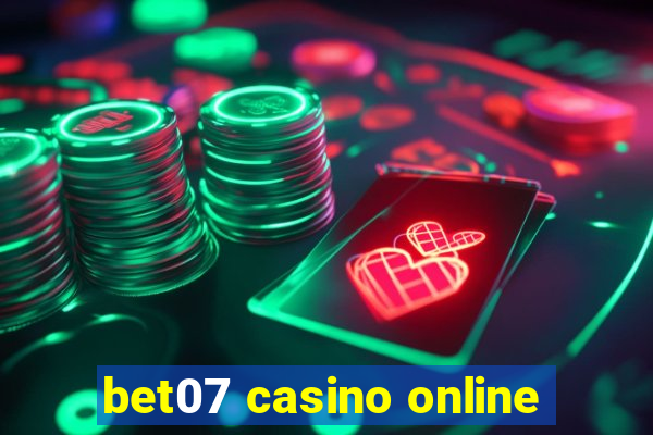 bet07 casino online