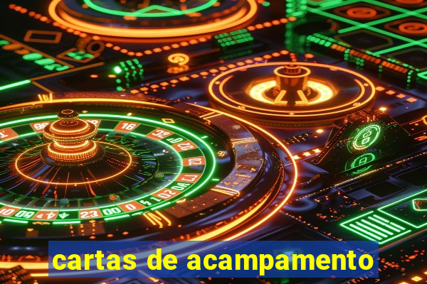 cartas de acampamento