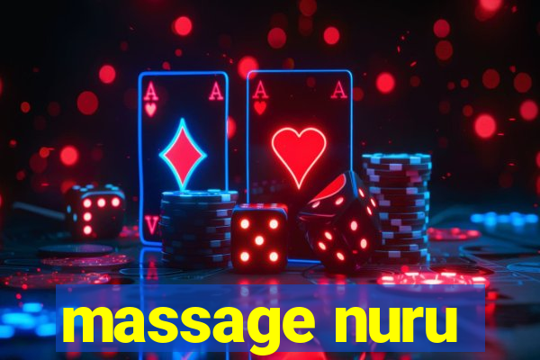 massage nuru