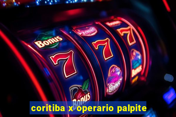 coritiba x operario palpite