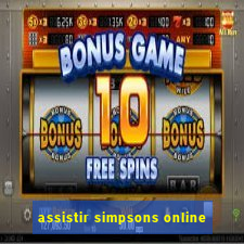 assistir simpsons online